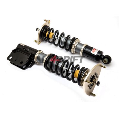 Suspension sport combinés filetés réglables en hauteur et en dureté BC Racing DS Series BMW E36