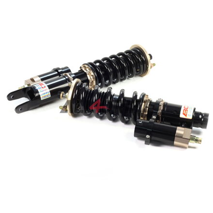 Suspension combinés filetés 2 voies BC Racing ER Series BMW E46 réglable en hauteur et en dureté