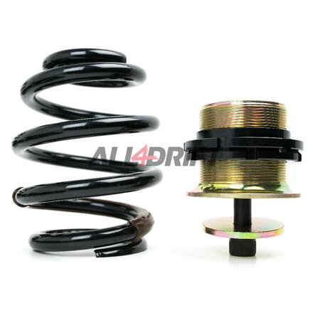 Suspension sport combinés filetés HSD Dualtech réglable en hauteur et en dureté pour BMW E46
