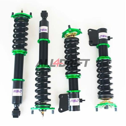 Suspension sport combinés filetés réglables en hauteur et en dureté HSD Monopro Mitsubishi Lancer EVO X
