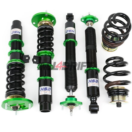 Suspension sport combinés filetés HSD Monopro réglable en hauteur et en dureté pour BMW E46 M3