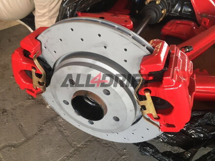 Adaptateur pour le raccordement d'étriers de frein à disque BMW E30/E36 Compact (essieu à tambour)