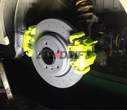 Adaptateur pour le raccordement d'étriers de frein à disque BMW E30/E36 Compact (essieu à tambour)