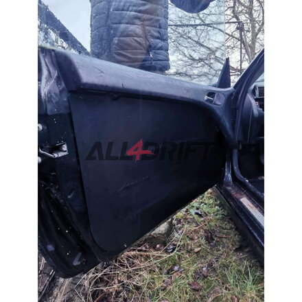 Panneaux de porte de course 3/4 en aluminium BMW E46 coupé - avant