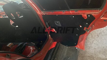 Panneaux de porte de course en aluminium BMW E36 Berline - Avant + Arrière