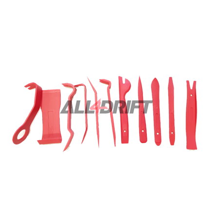 Kit professionnel pour le démontage des garnitures et panneaux de porte