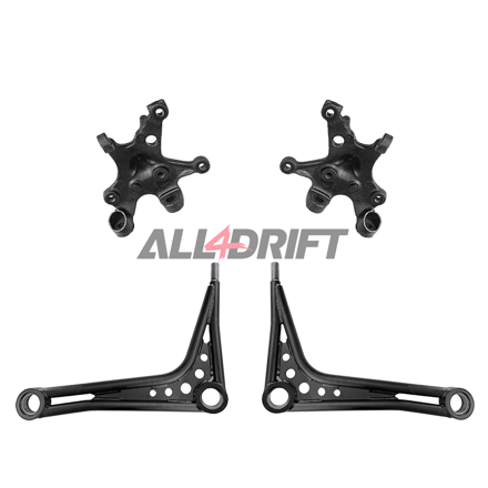 Lock Kit pour augmenter l'angle de braquage BMW E36 - Bras de suspension version 3.0