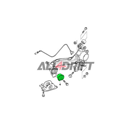 Rotules Uniball pour Bras Tiré Arrière BMW E36/E46 - Aluminium