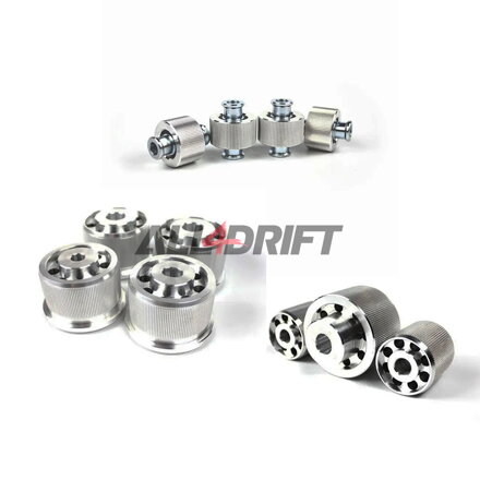 Berceau arrière et bras tirés renforcés BMW E46 + silentblocs / uniball