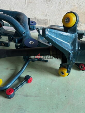 Kit de Silentblocs en polyuréthane pour essieu arrière BMW E46 + Différentiel