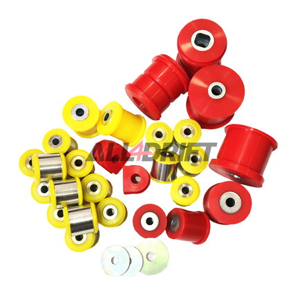 Kit complet de silentblocs en polyuréthane pour essieu arrière BMW E90 / E91 / E92