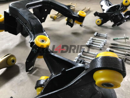 Kit de Silentblocs en polyuréthane pour essieu arrière BMW E36 + Différentiel