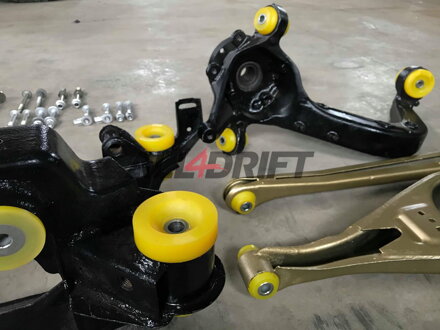 Kit de Silentblocs en polyuréthane pour essieu arrière BMW E36 + Différentiel