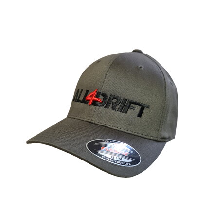 Casquette All4Drift FLEXFIT grise (S/M, L/XL)