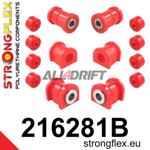 216281B: Sada silentbloků přední nápravy - Toyota Sera (90-95) EXY1