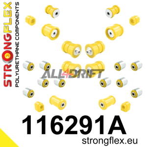 116291A Kompletní sada polyuretanových silentbloků zavěšení SPORT Infiniti / Mercedes