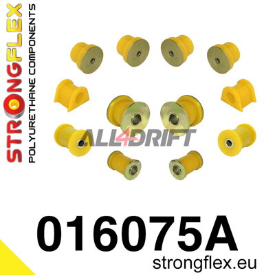 016075A : Kit de silentblocs d'essieu avant SPORT - Alfa Romeo 147 (00-10) type 937