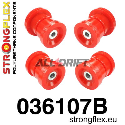 036107B Kit de silentblocs de berceau arrière BMW E36