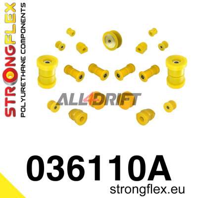 036110A Kit complet de silentblocs d'essieu SPORT BMW Z3