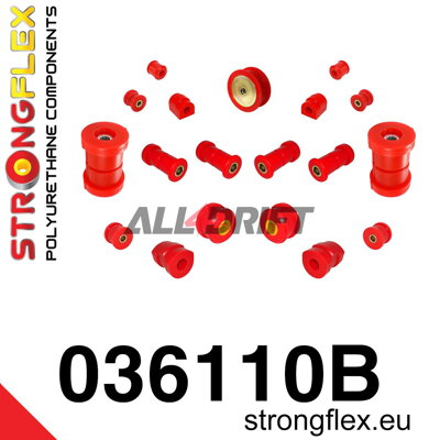 036110B Kit Complet de Silentblocs d'Essieux BMW Z3