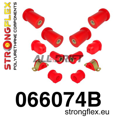 066074B Kit complet de silentblocs d'essieux Fiat Cinquecento / Seicento