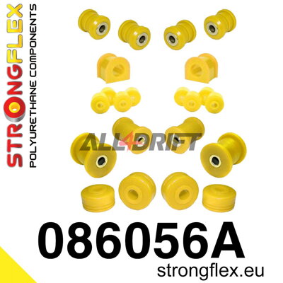 Kit de silentblocs d'essieu avant SPORT Honda Civic / CRX