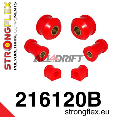 216120B : Kit de Silentblocs en polyuréthane pour train avant - Toyota AT200 ST202 ST204 Traction