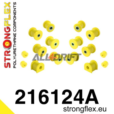 216124A Kit de silentblocs d'essieu arrière SPORT Toyota 4Runner / Land Cruiser