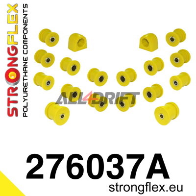 276037A Kit de silentblocs d'essieu arrière SPORT - Saab 9-2X (04-06)