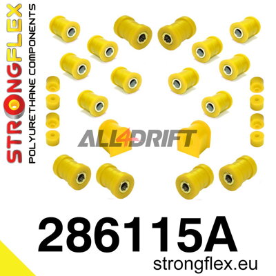 286115A Kit de silentblocs d'essieu arrière SPORT - Nissan VI (94-99) S14