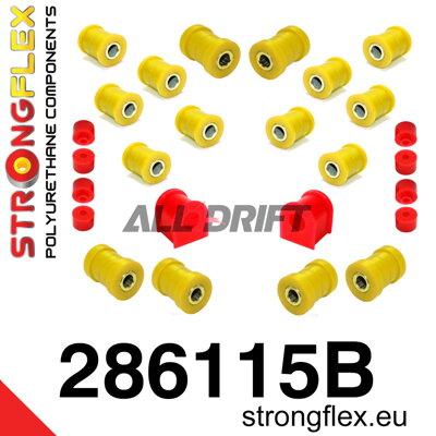 286115B Kit de silentblocs d'essieu arrière - Nissan VI (94-99) S14