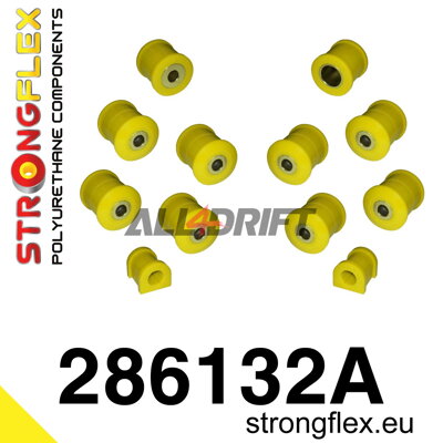 286132A Kit de silentblocs d'essieu arrière SPORT - Nissan IV (87-97) Y60