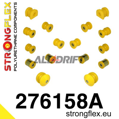 276158A Kit de Silentblocs d'essieu Arrière SPORT - Subaru Legacy III / Outback II (98-03) BE BH BT