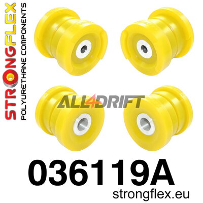 036119A Kit de silentblocs de support d'essieu arrière SPORT BMW E46 / X3 / Z4