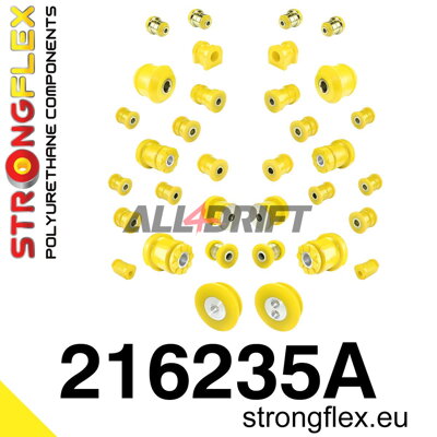 216235A Kit complet de silentblocs de suspension SPORT en polyuréthane - Lexus III (05-11) S190