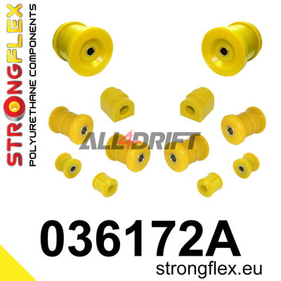 036172A Kit de silentblocs d'essieu arrière SPORT BMW E32 / E34