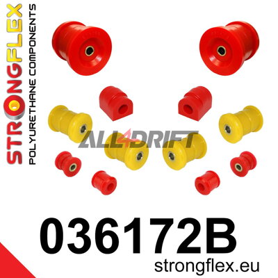 036172B Kit de silentblocs d'essieu arrière BMW E32 / E34