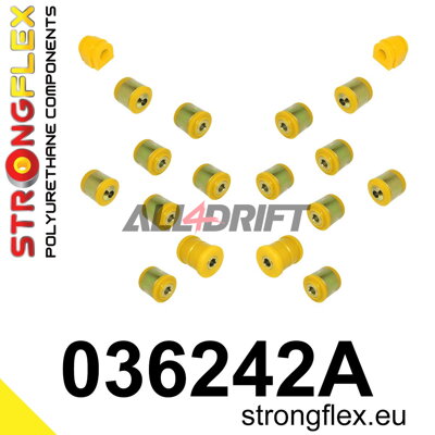 036242A Kit de silentblocs d'essieu arrière SPORT BMW E8x / E9x