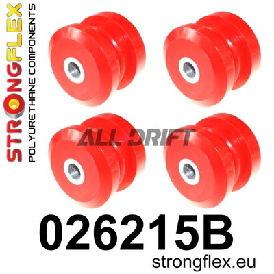 026215B Kit de silentblocs de berceau arrière Audi 80 / A4