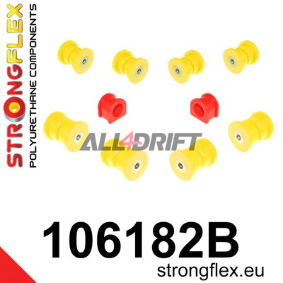 106182B Kit de silentblocs d'essieu avant - Mazda III (92-02) FD