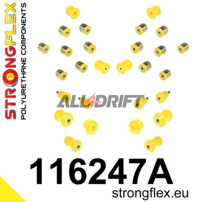 116247A Kit de silentblocs de suspension SPORT - Mercedes W140 (91-98)