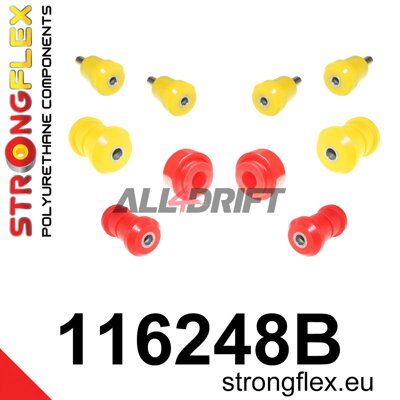 116248B Kit de silentblocs de la suspension avant - Mercedes W140 (91-98)