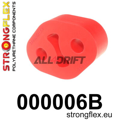 000006B Závěs výfuku 47mm - Odboje, Wieszaki tłumika