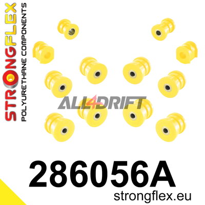 286056A Kit de silentblocs d'essieu arrière SPORT - Nissan II (92-02) K11