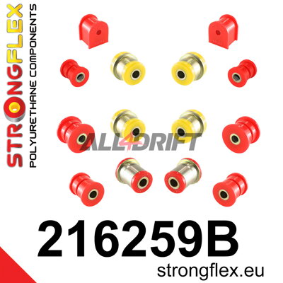 216259B Kit de silentblocs de la suspension arrière - Lexus I (89-94) XF10