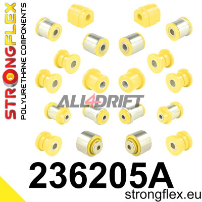 236205A Kit de silentblocs d'essieu arrière SPORT Volvo S60 / S80 / V70