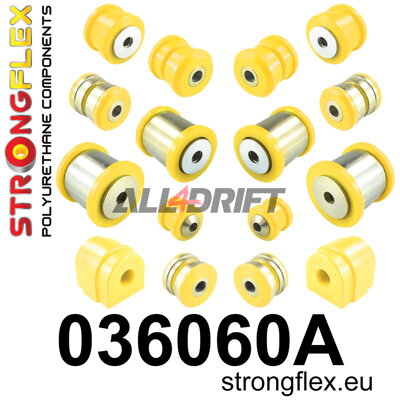 036060A Kit de silentblocs d'essieu arrière SPORT - BMW F10 (10-17) Berline RWD