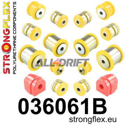 036061B Kit de silentblocs d'essieu arrière - BMW F11 (10-17) Touring RWD