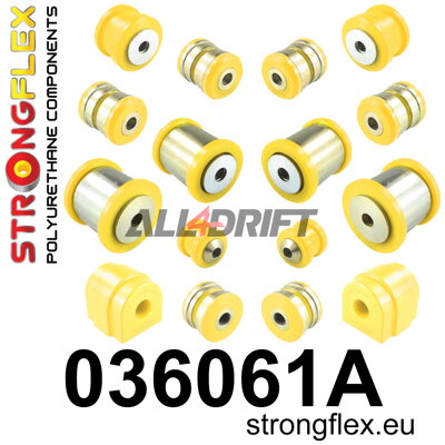 036061A Kit de silentblocs d'essieu arrière SPORT - BMW F11 (10-17) Touring RWD