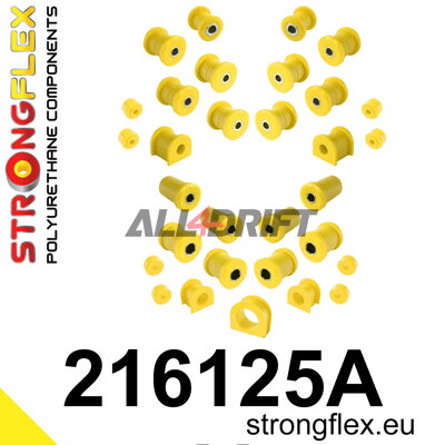 216125A Kit complet de silentblocs d'essieu SPORT Toyota 4Runner / Land Cruiser